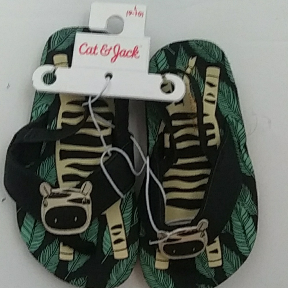 Children's 9-10 sandals cat and Jack